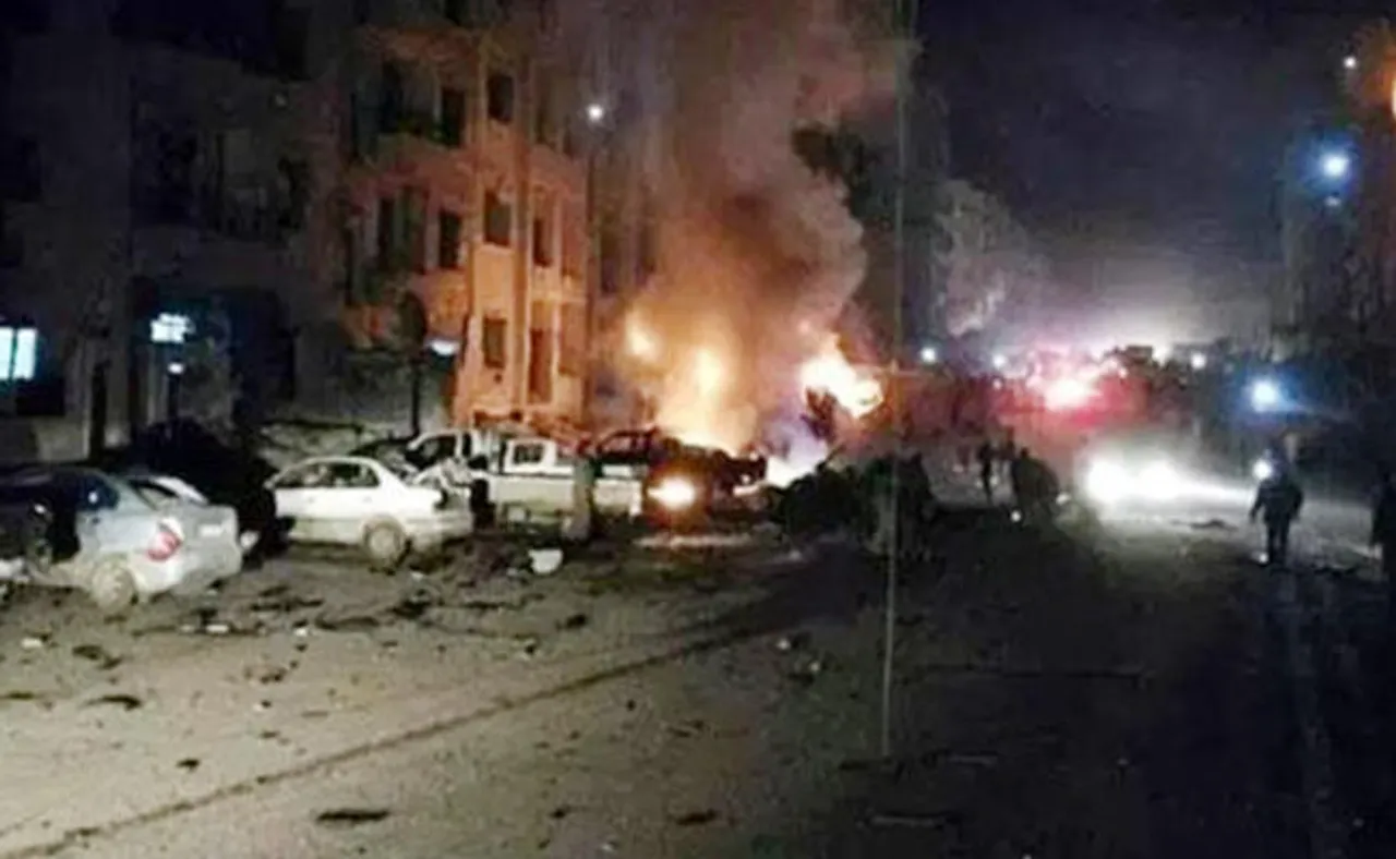 લીબિયાનાં બેંગાજી શહેરમાં બોમ્બ વિસ્ફોટમાં  22 થી વધુના મોત 