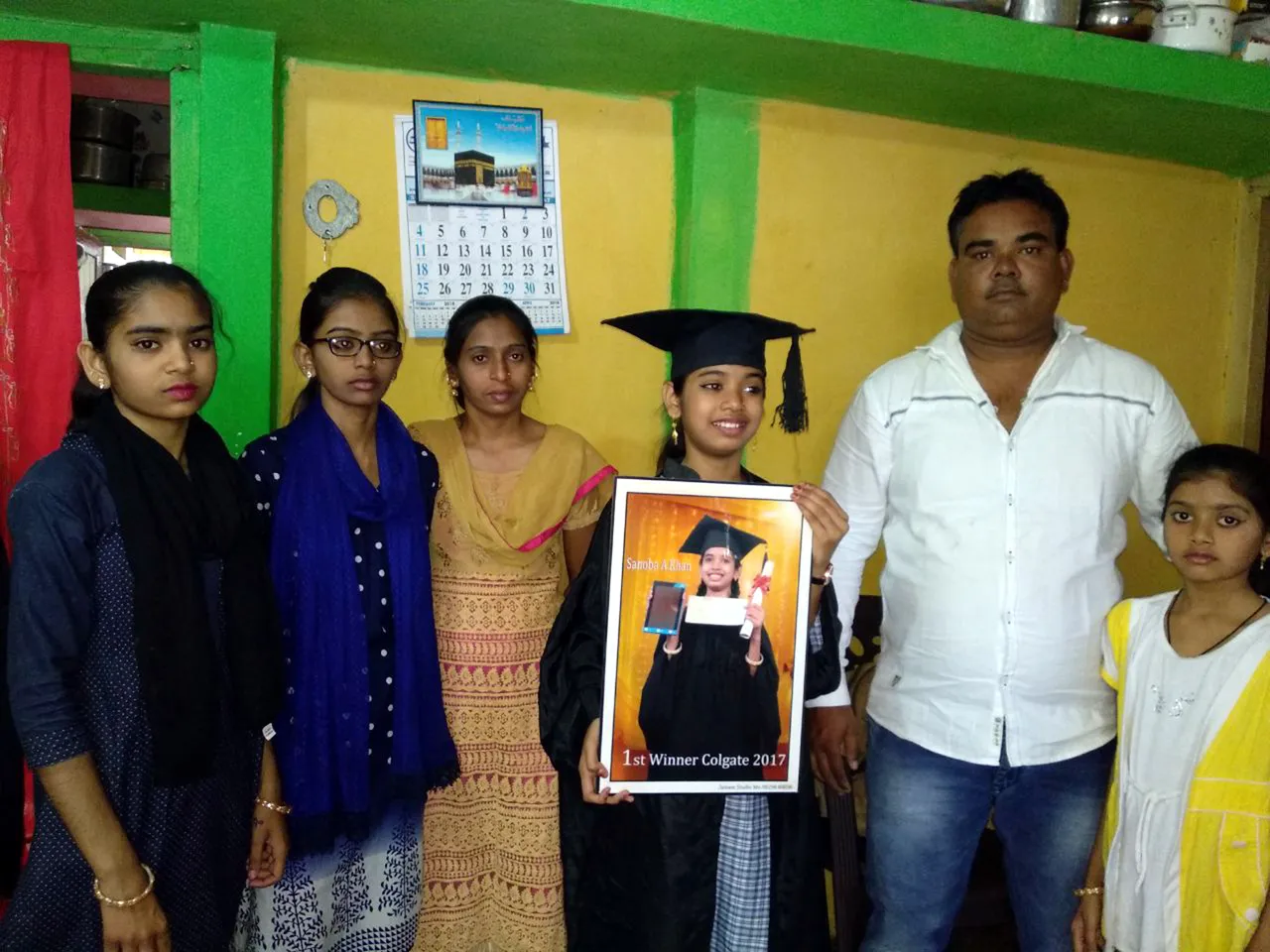અંકલેશ્વરની મુસ્લિમ સમાજની  દીકરી કોલગેટ 1 લાખ રૂપિયા સ્ક્લોરશીપ મેળવી