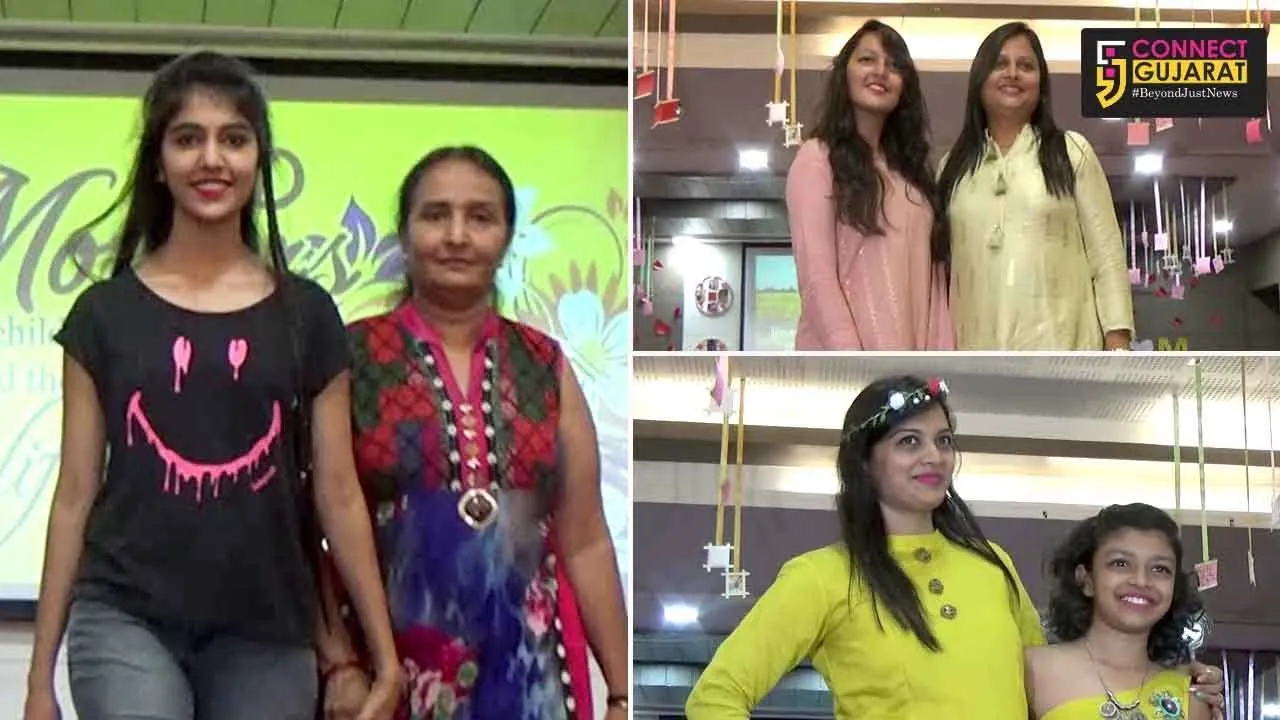 સુરત ફેશન કોલેજ દ્વારા આયોજીત ફેશન-શોમાં માતાઓ બની મુખ્ય આકર્ષણ