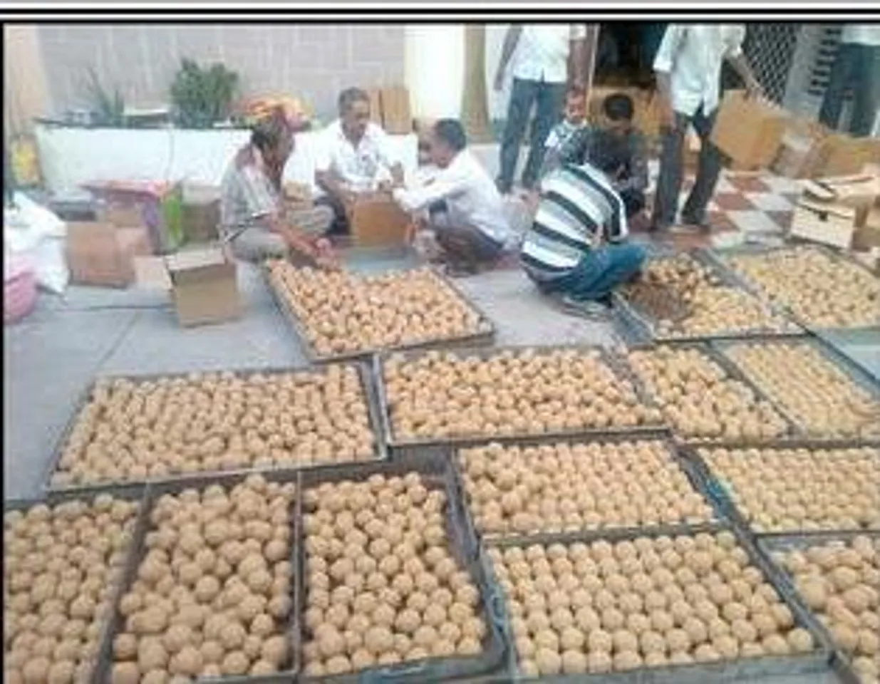 જામનગરમાં મેઘરાજાને રીઝવવા ૧૦૦૦ કિલો લાડુનું કરાશે દાન