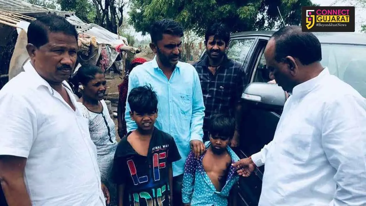 નેત્રંગઃ વિદ્યાર્થીની પુરમાં તણાતા થયું હતું મોત, સાંસદે પરિવારને પાઠવી શાંત્વના