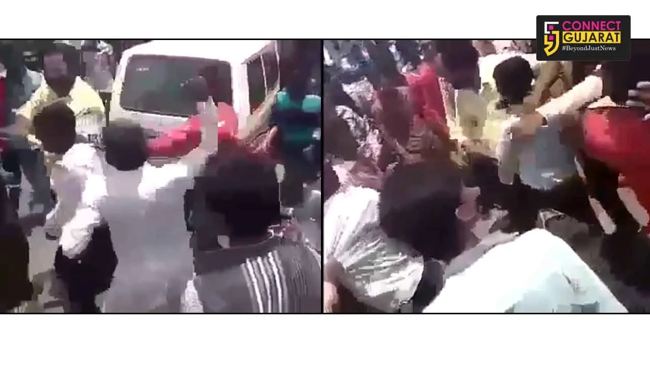 રાજકોટઃ બાળકો ઉપાડી જવાની શંકાએ લોકોએ યુવકને માર માર્યો, નીકળ્યો ફેરીયો