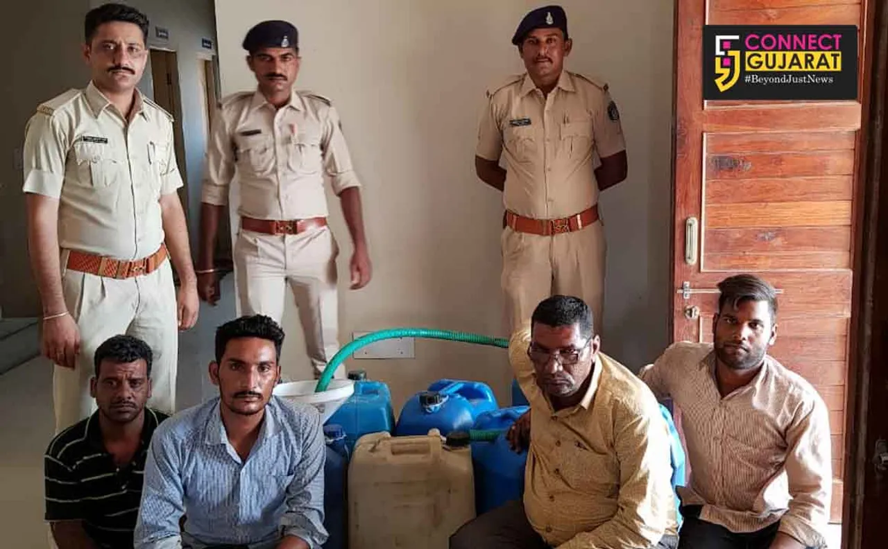દહેજમાં ટેન્કરમાંથી કરાતી કેમીકલ ચોરીનો પર્દાફાસ : ૪ ઝડપાયા