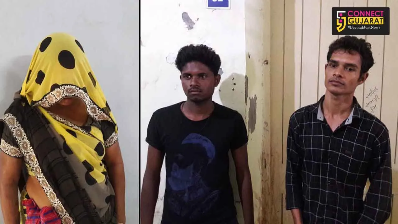 અંકલેશ્વરઃ વિવિધ સ્થળેથી વિદેશી દારૂના જથ્થા સાથે મહિલા સહિત ત્રણ ઝડપાયા