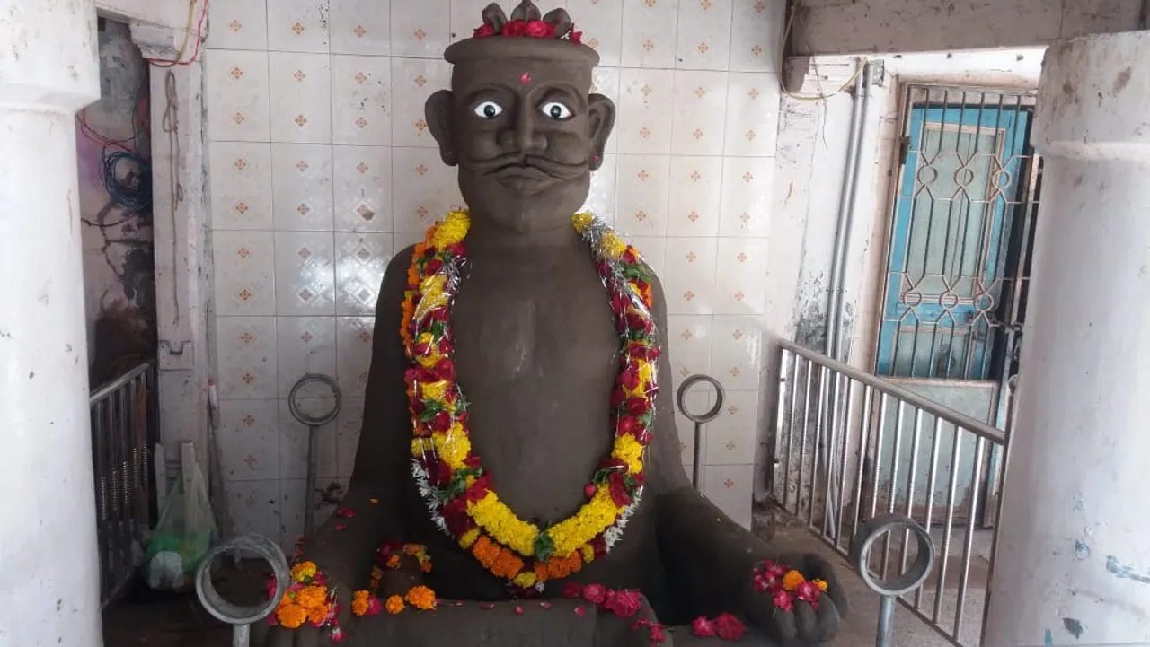 ભરૂચ ખાતે મેઘરાજાની મુર્તિની સ્થાપના કરાઇ