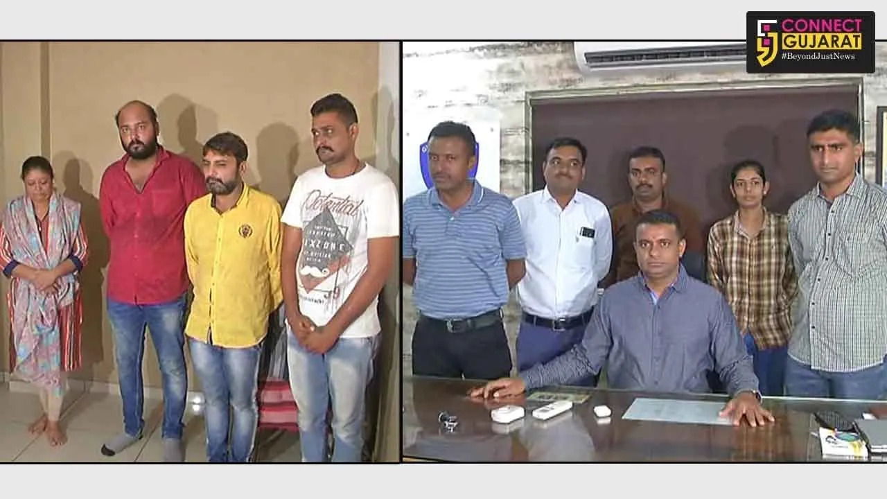 રાજકોટઃ ગેરકાયદે ગર્ભપરીક્ષણ કરતી ટોળકી ઝડપાયી