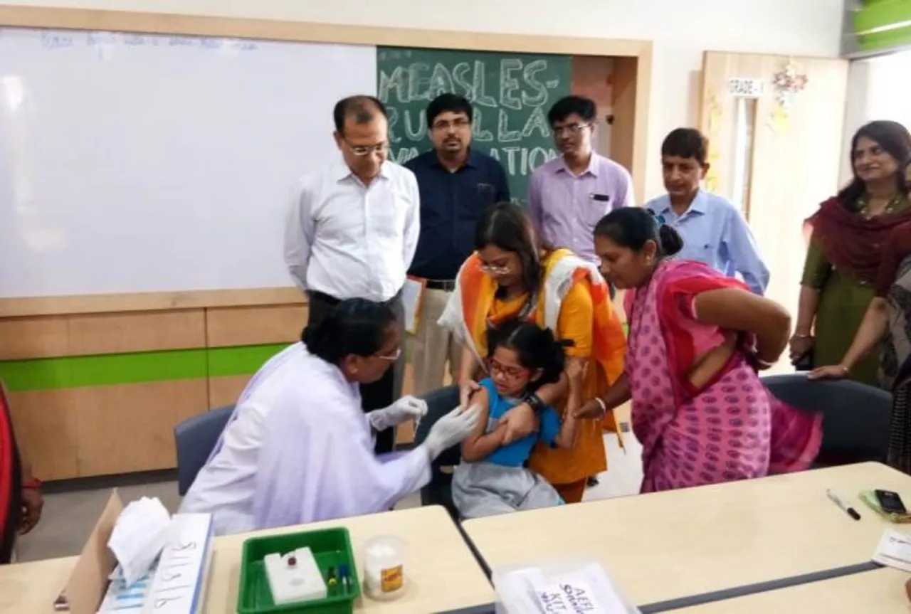 રૂબેલા અને ઓરી રસીકરણથી કોઇ પણ આડ અસર થતી નથી : કલેકટર રવિકુમાર