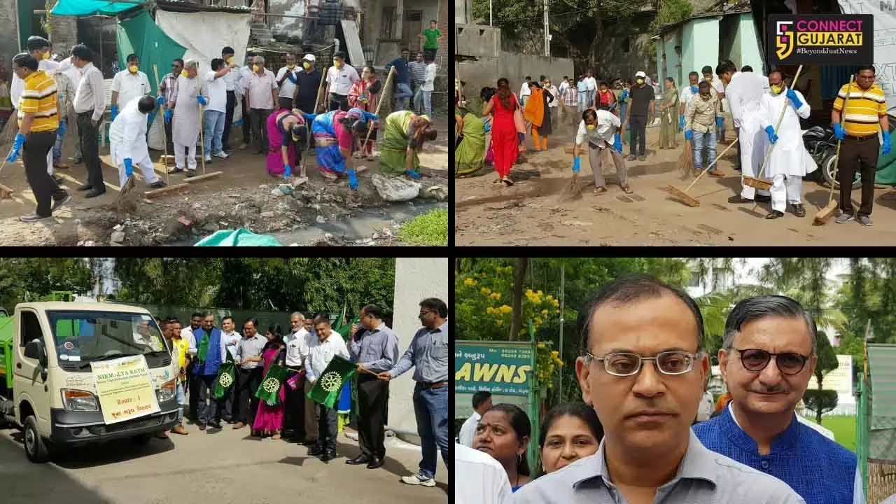 ભરૂચનાં સાંસદ અને ધારાસભ્યએ જાતે જ કરી સફાઈ, અભિયાનમાં જોડાવા સૌને કરી અપિલ