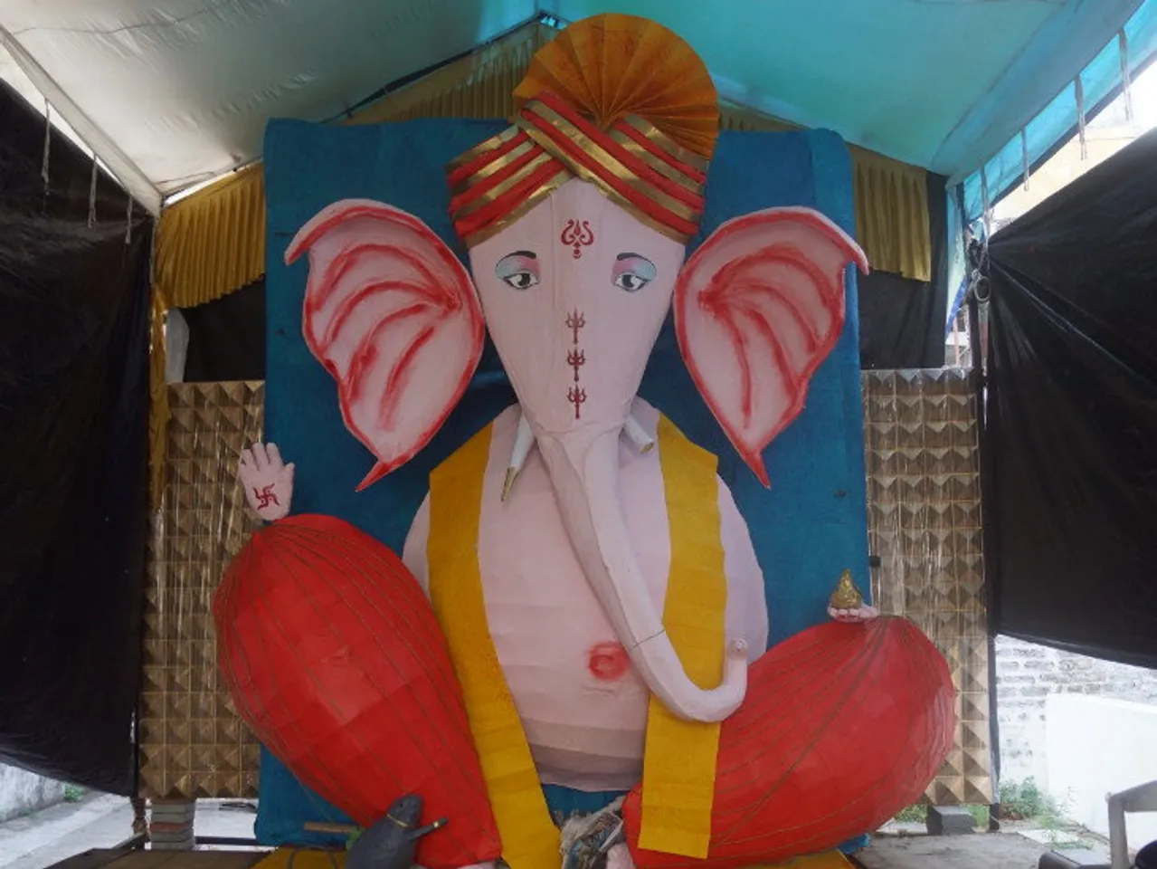 વાંસ અને ન્યૂઝ પેપરના વેસ્ટમાંથી બનાવ્યા શ્રીજી, આ છે બેસ્ટ ઇકો ફ્રેન્ડતલી ગેણેશા