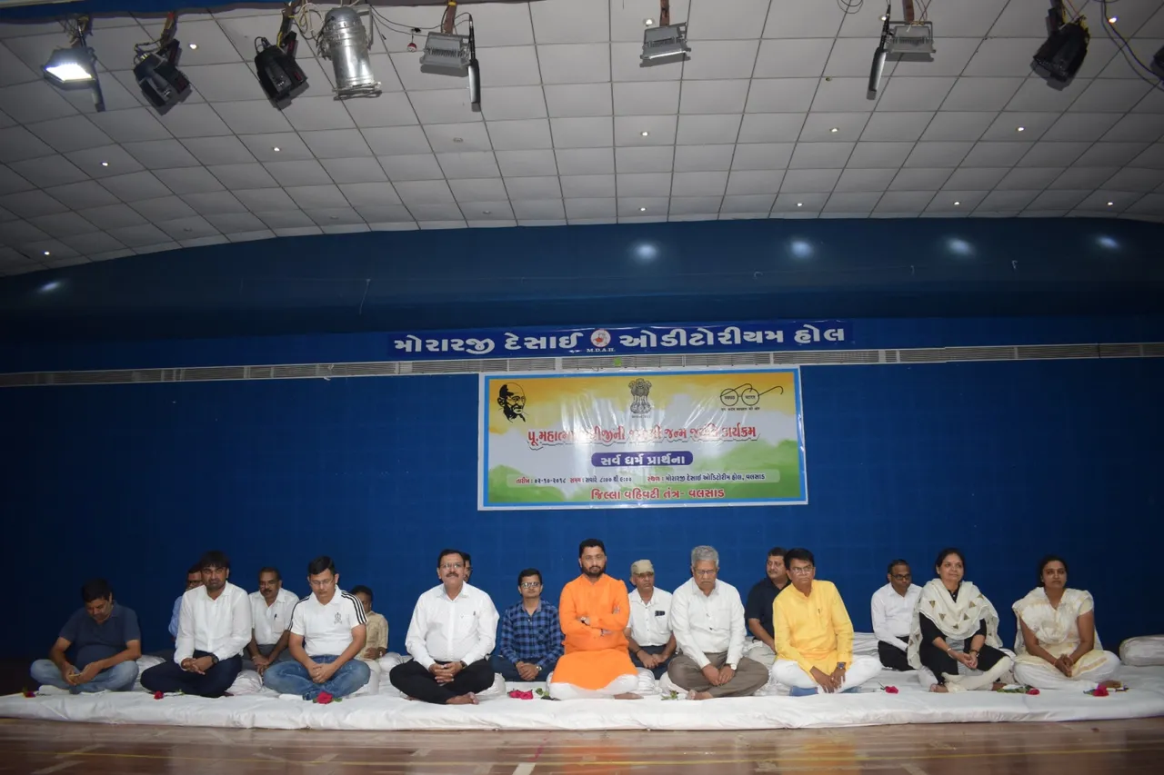 દ્રઢ સંકલ્પ કરનાર જ મહાપુરૂષ બની શકેઃ મંત્રી ઇશ્વર પરમાર