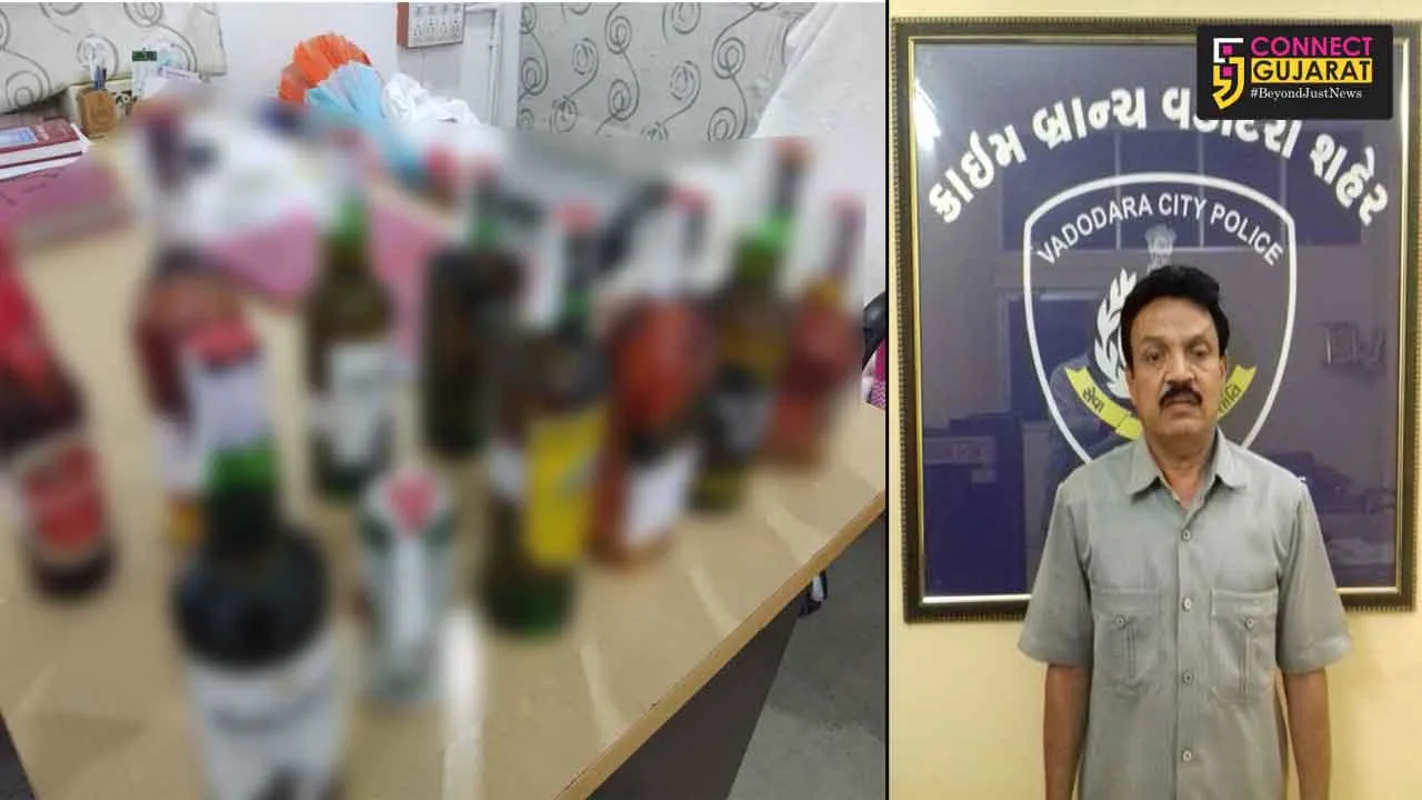 વડોદરાઃ 4 સ્ટાર ગણાતી એક્ષપ્રેસ હોટલમાં વેચાતો હતો પરમિટ વિનાનો દારૂ