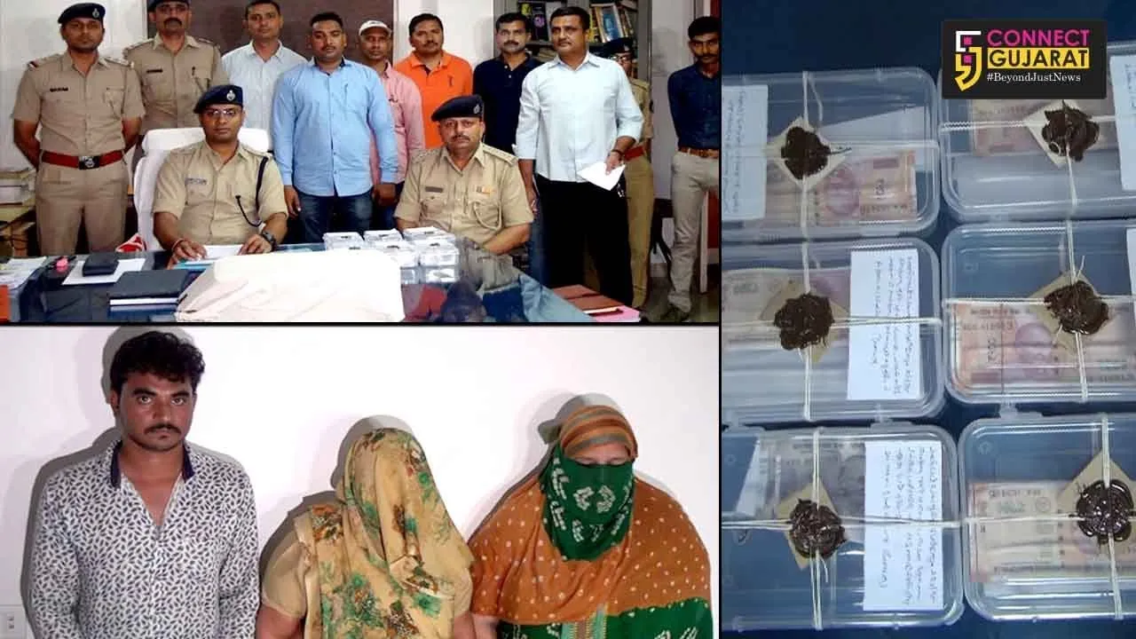 રાજકોટ: નકલી ચલણી નોટો સાથે 2 મહિલા સહિત 3 આરોપીની ધરપકડ