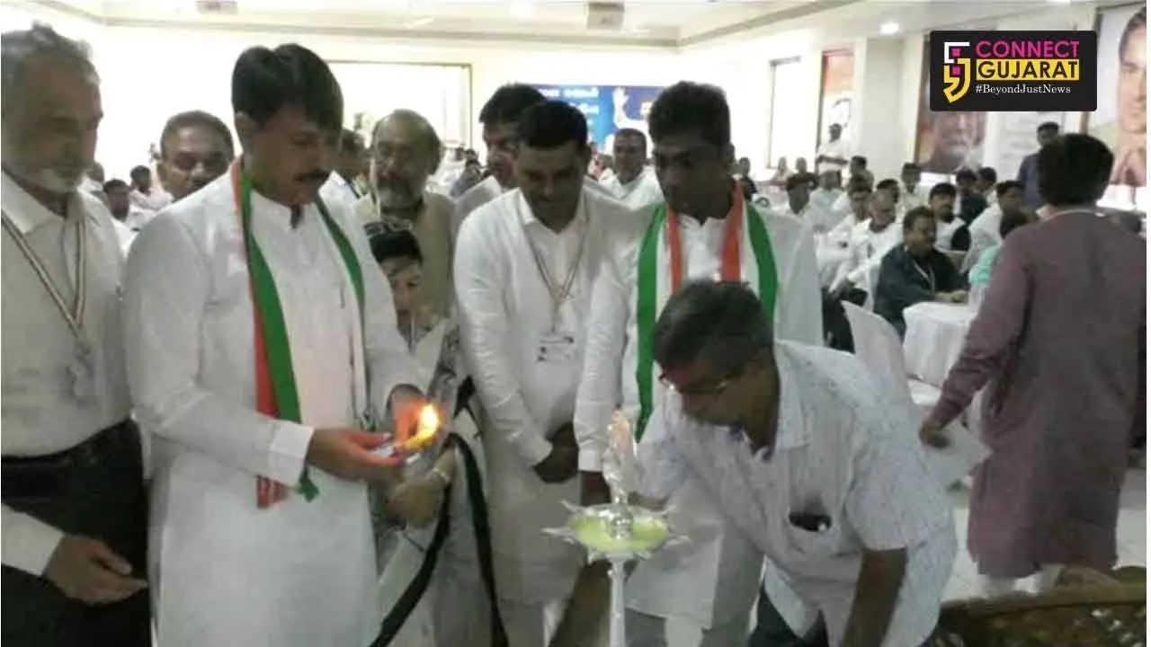 ભરૂચ જિલ્લા કોંગ્રેસ દ્વારા બે દિવસીય કાર્યકર્તા તાલીમ શિબિરનો પ્રારંભ