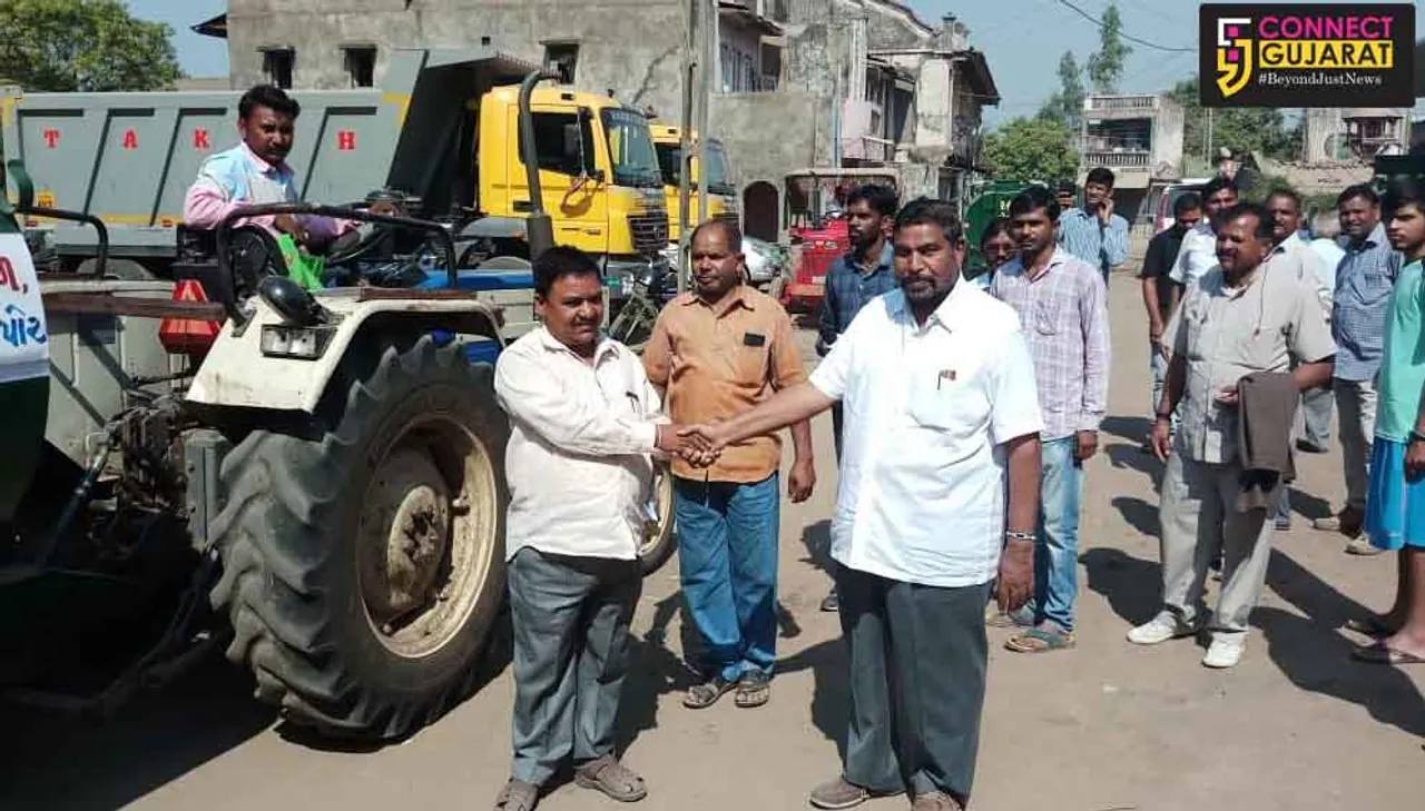 નેત્રંગની ૧૮ ગ્રામપંચાયતોને છોટુભાઈ વસાવા દ્વારા કરાયા પીવાના પાણીના ટેન્કર વિતરીત