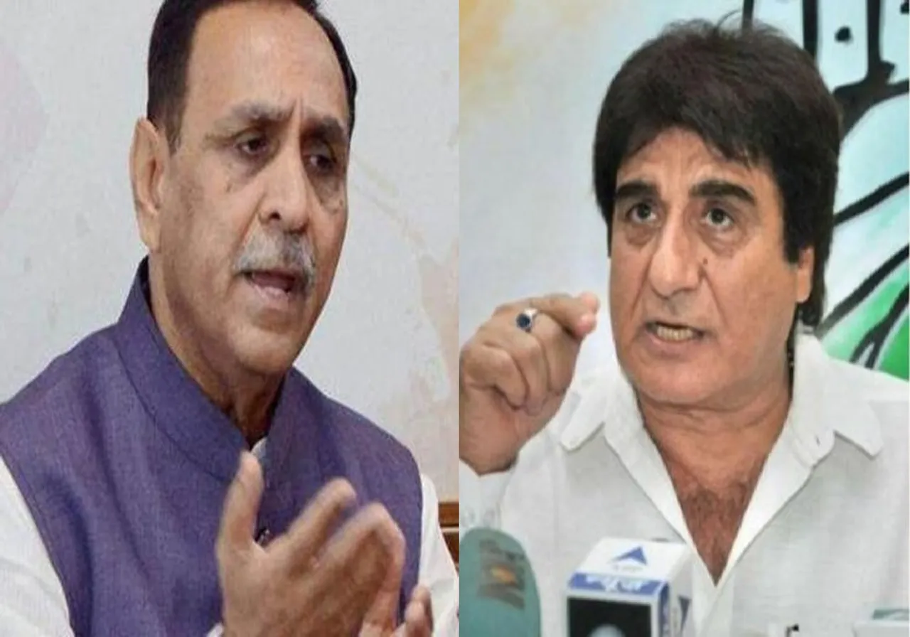 PM મોદીના માતાને લઇ રાજબબ્બરના વિવાદાસ્પદ નિવેદની આલોચના કરતા વિજય રૂપાણી