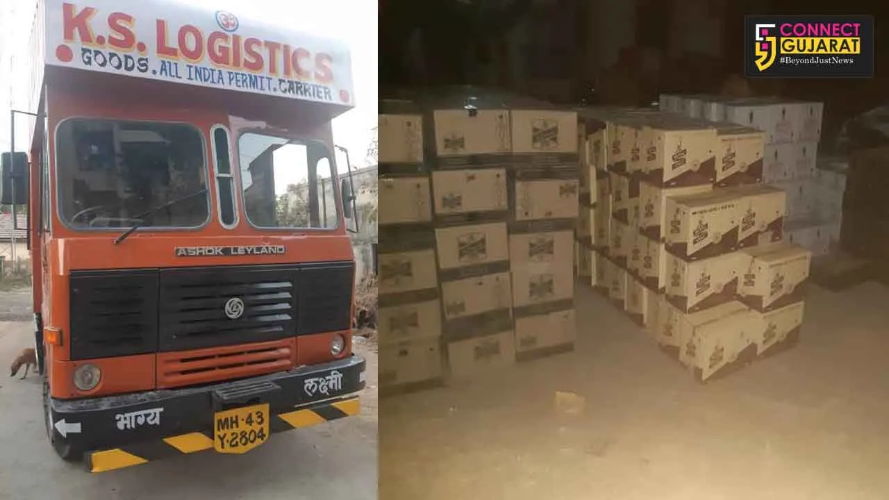 ભરૂચ:નબીપુર નજીક હોટલ પરવાના પરથી ૧૪,૪૯,૬૦૦ના વિદેશી દારૂનો જથ્થો ઝડપી પાડતી LCB