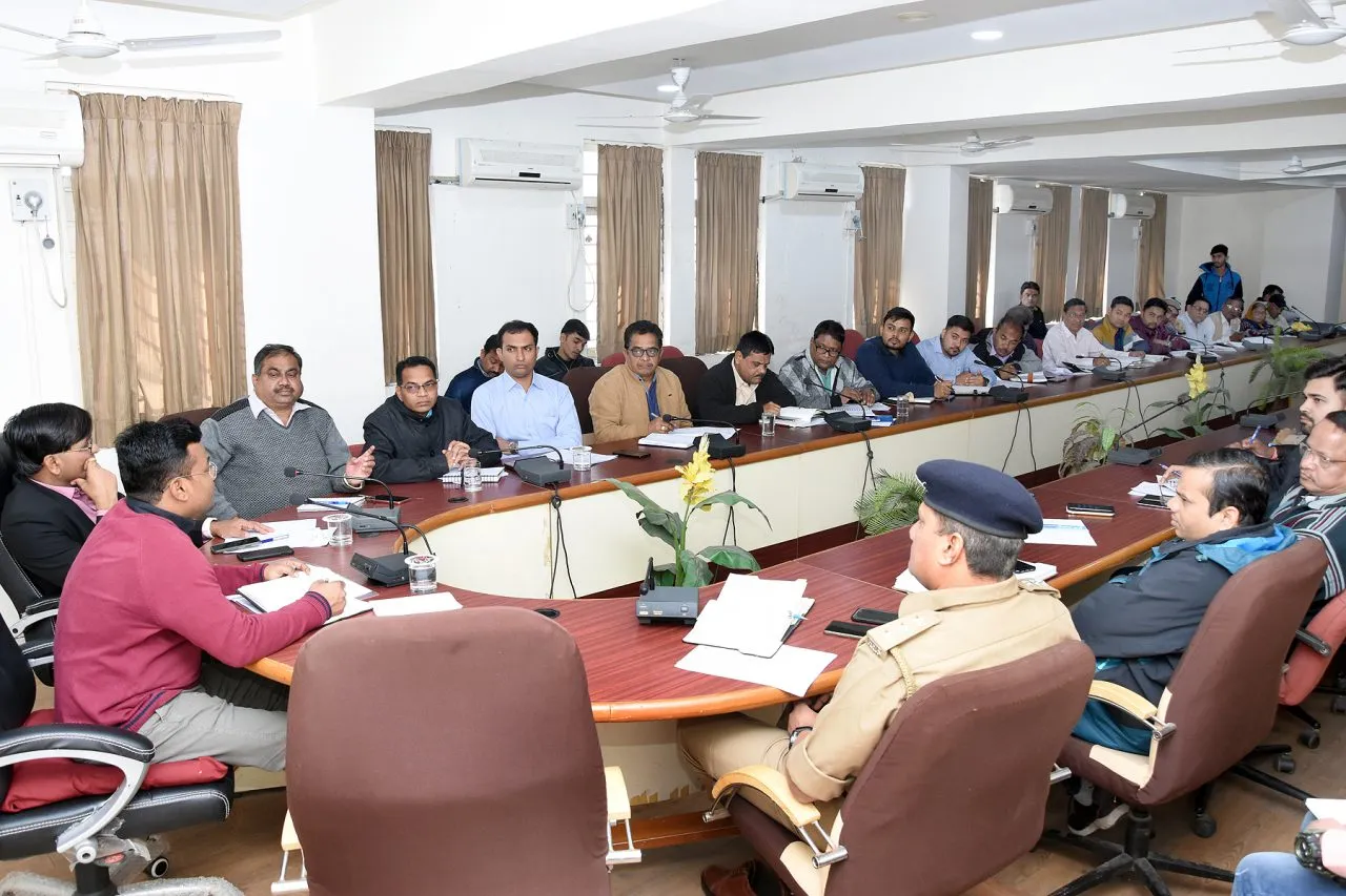 દાહોદ:  મુખ્યમંત્રીના ૩ ફ્રેબુઆરીના સંભવિત કાર્યક્રમના આયોજન અંગેની બેઠક યોજાઇ.