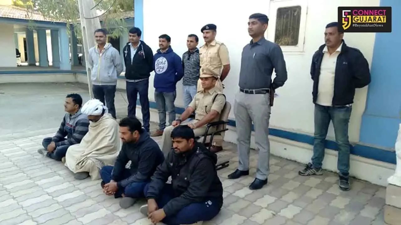 મોરબી એસપી કરણરાજ વાઘેલાની ટીમે કુખ્યાત તાજીયા ગેંગના બાબુ ડોનને સાગ્રીતો સાથે ઝડપી પાડ્યો