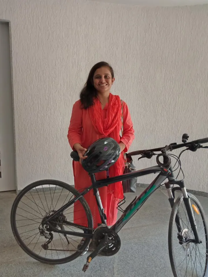 આનંદ માવજત અને પરિવહનની સરળતા એટલે “બાઈક ટુ વર્ક”: ડૉ ભૈરવી જોશી