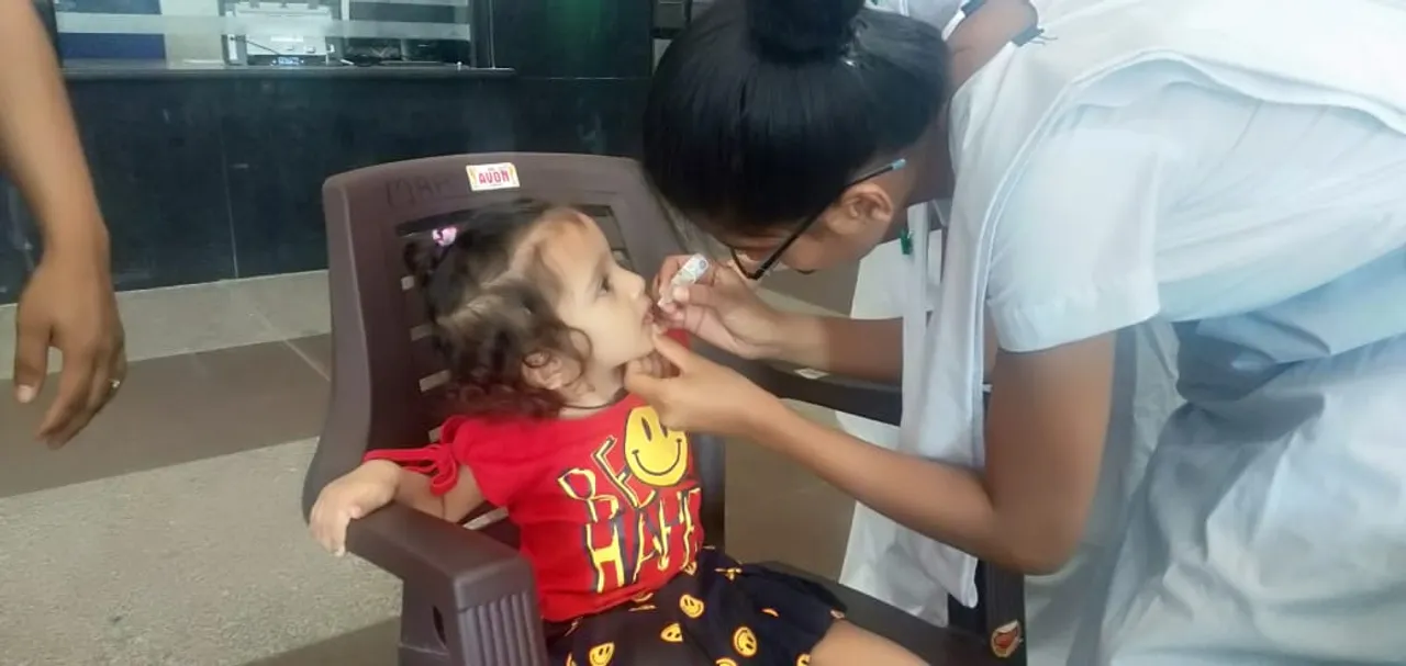 ભરૂચ જિલ્લામાં આરોગ્ય વિભાગ દ્વારા પોલિયો દિવસ ઉજવાયો