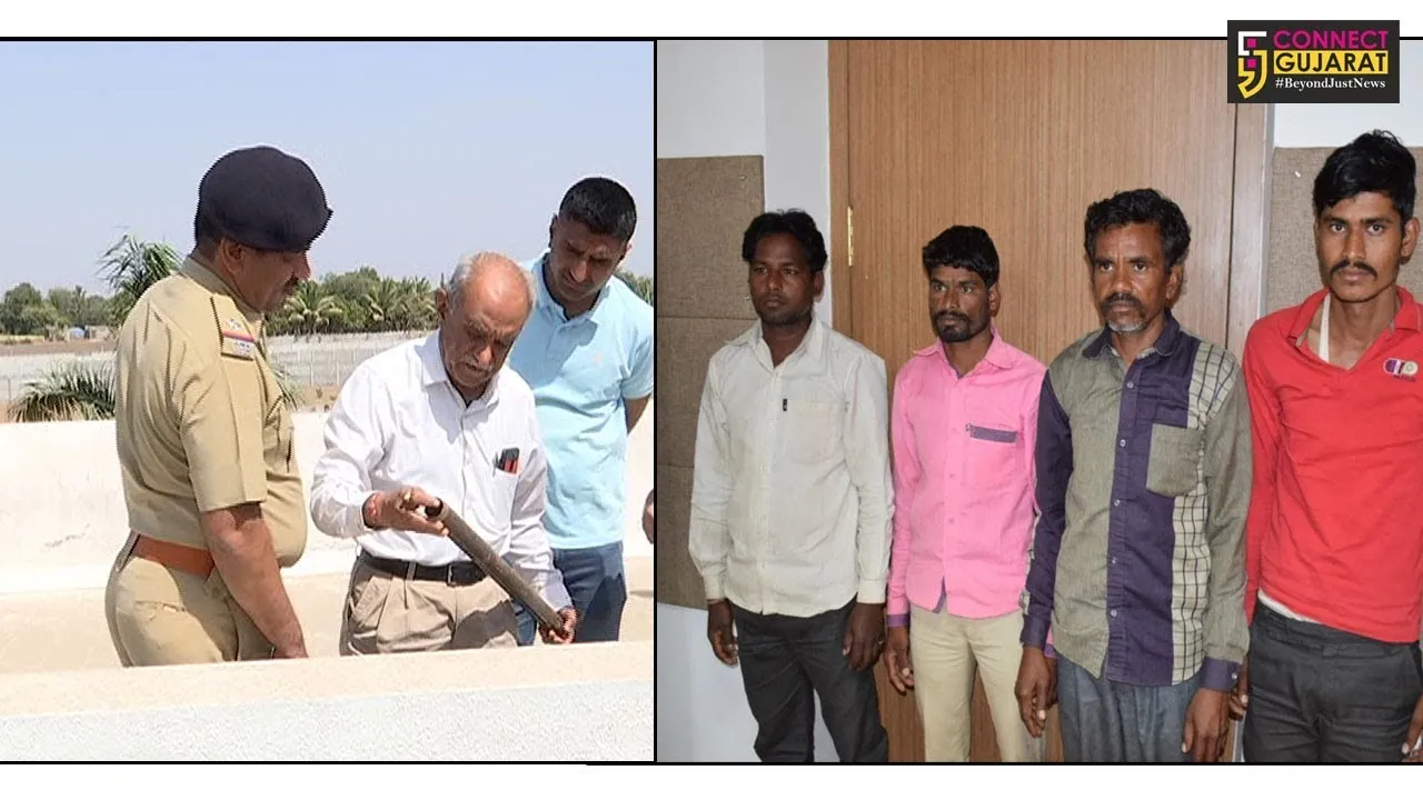 રાજકોટ: માધવન પાર્ટી પ્લોટમા કોળી યુવાનની હત્યા કરનાર ચારને ઝડપી પાડતી ક્રાઈમબ્રાંચ