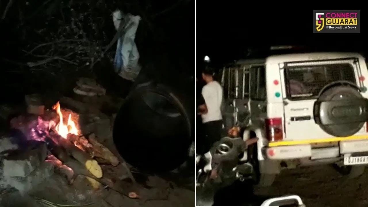 ભરૂચના કિશનાડ ગામમાં દેશી દારૂની ભઠ્ઠી ઉપર જનતાએ રેઇડ કરી હલ્લો મચાવ્યો