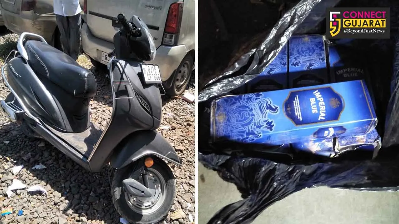 સજોદ ગામની નહેર પાસેથી વિદેશી દારૂના જથ્થા સાથે લબરમૂછિયાને ઝડપી પાડતી ભરૂચ LCB