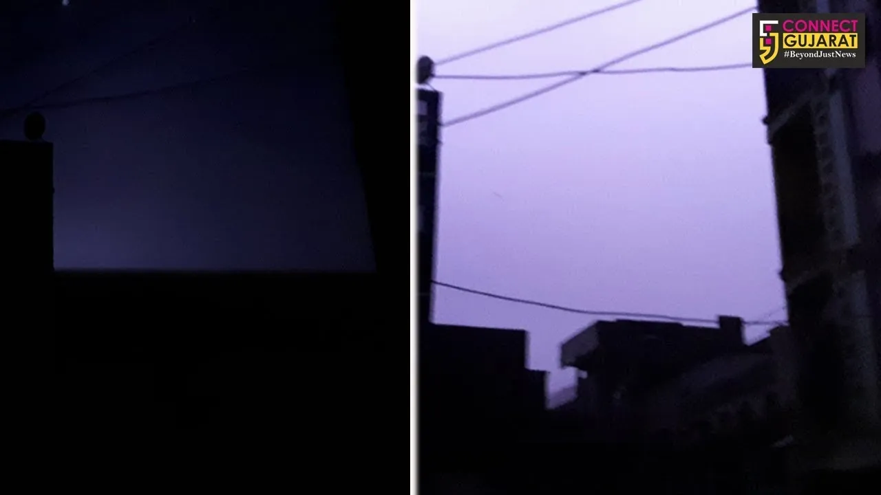 દાહોદમાં મોડી રાત્રીએ ધડાકા ભડાકા સાથે ધોધમાર વરસાદ