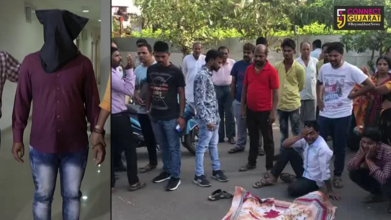 સુરત કોઝવે રોડ પર દિપક મોરેની કરાયેલ હત્યાનો આરોપી ઝડપાયો