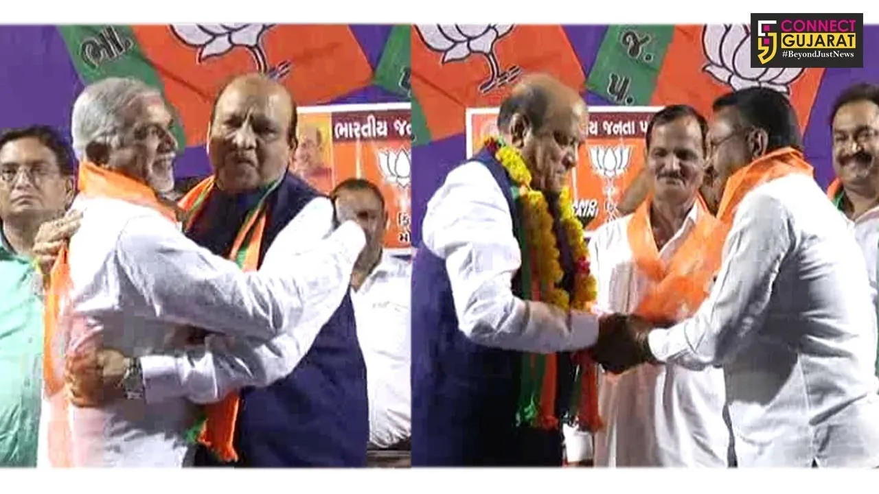 ભરૂચ : શુકલતીર્થ ગામે ભાજપની પ્રચાર સભા યોજાઈ, જેમાં 40 જેટલા લોકો ભાજપમાં જોડાયા