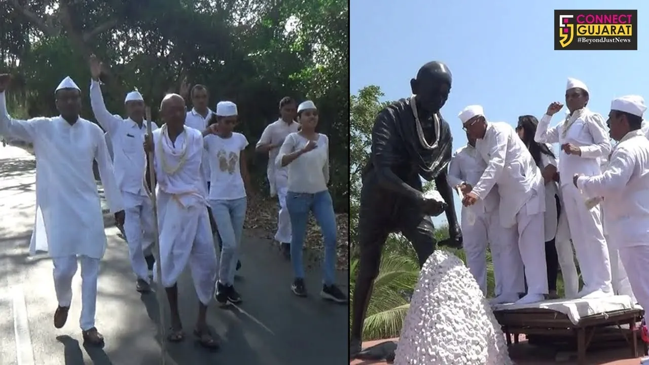 ચુંટણી પ્રચારમાં વ્યસ્ત નેતાઓ બાપુએ કરેલ મીઠાના કરનો સવિનય કાનૂન ભંગ દિવસ ભુલ્યા