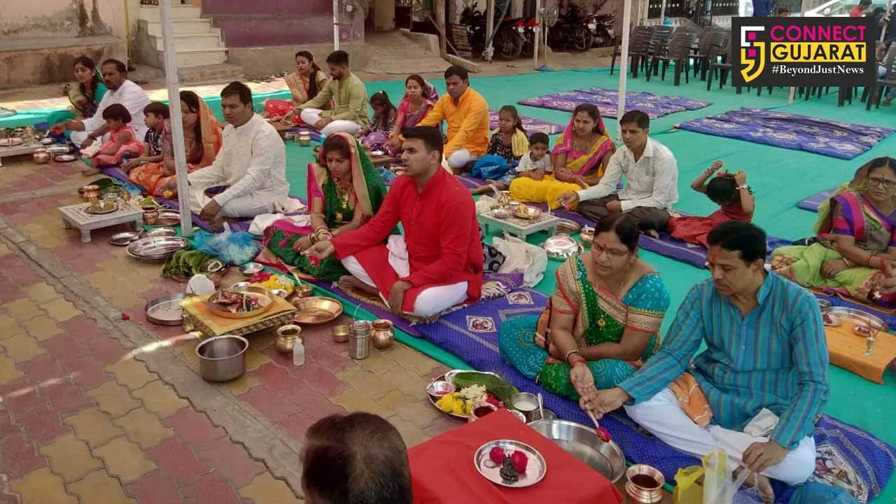 અંકલેશ્વર: ભડકોદ્રા ગામે રામજી મંદિરના ત્રીજા પાટોત્સવ નિમિત્તે વિવિધ ધાર્મિક કાર્યક્રમો યોજાયા