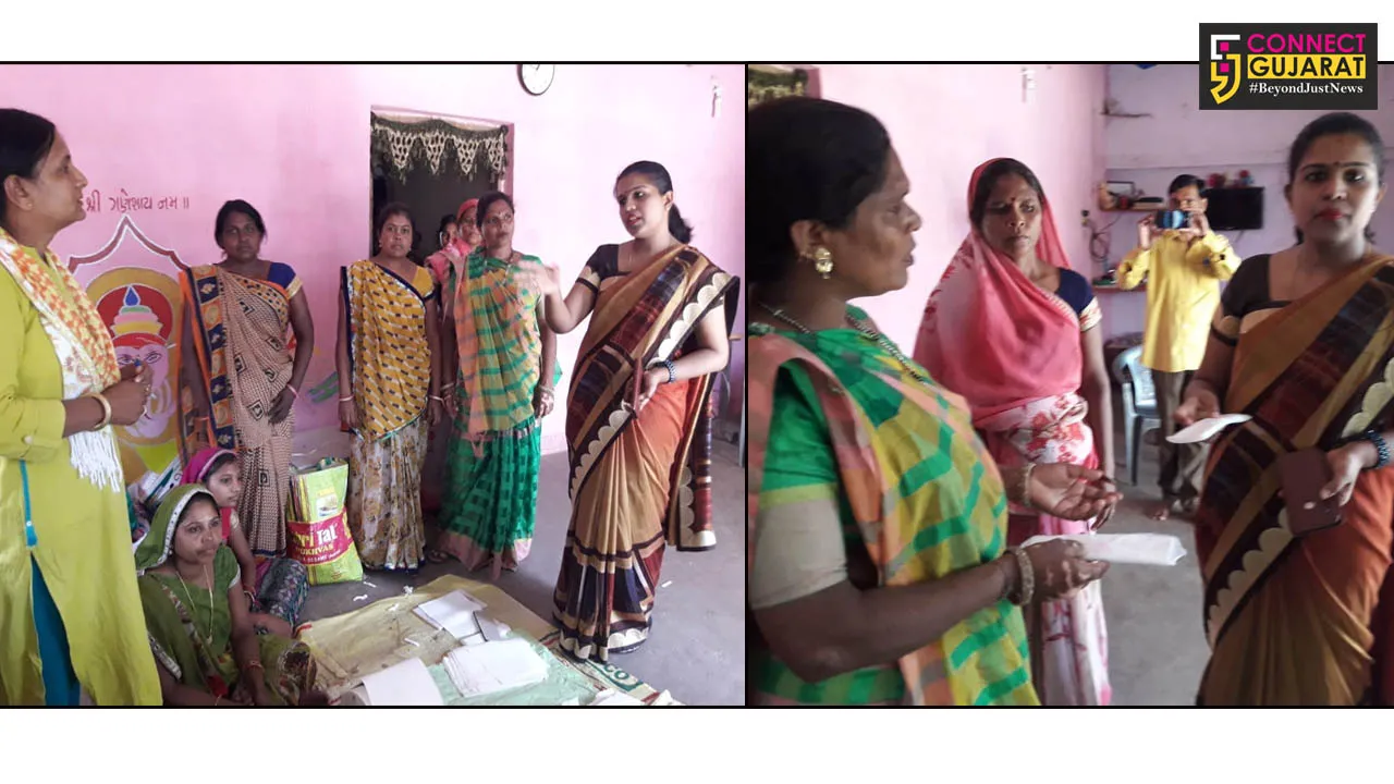 ગરૂડેશ્વર તાલુકાનાં નાનાઝુંડા ગામની બન્સરી મિશન મંગલમ જુથની ડૉ. જીન્સી વિલીયમે લીધી મુલાકાત