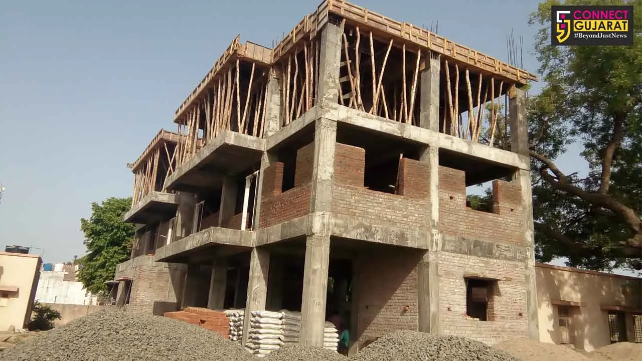 આમોદ સામુહિક આરોગ્ય કેન્દ્રમાં બનતાં સ્ટાફ ક્વાર્ટસમાં ભ્રષ્ટાચાર ની બૂમ.