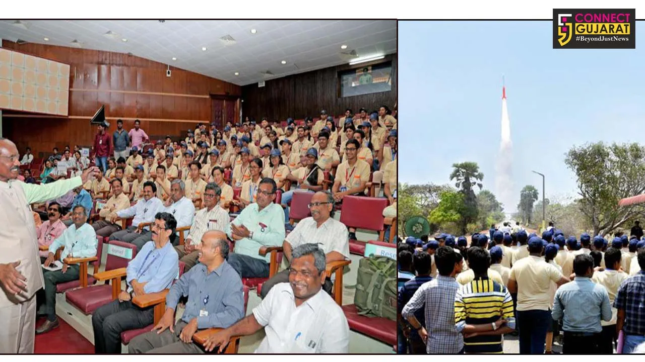 શ્રી હરિકોટાથી લૉન્ચ થયેલા સાઉન્ડિંગ રૉકેટ લોન્ચિંગમાં અરવલ્લીનો વિદ્યાર્થી સાક્ષી બન્યો