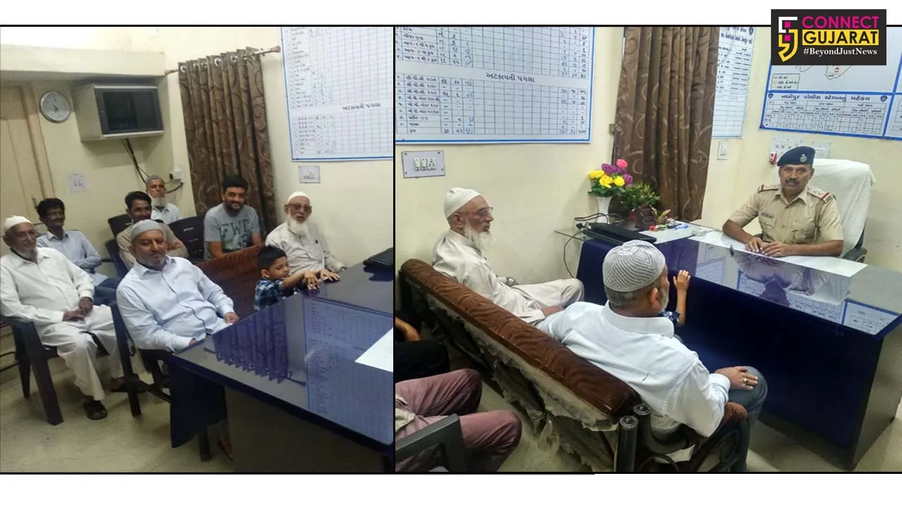 ભરૂચના નબીપુર પોલીસ મથકમાં શાંતિ સમિતિની બેઠક યોજાઇ