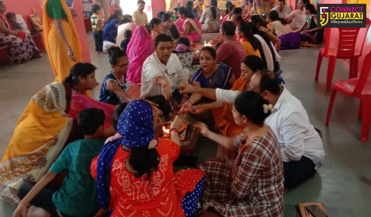 ભરૂચ:શ્રવણ સ્કૂલમાં યોજાયો વિદ્યારંભ યજ્ઞ