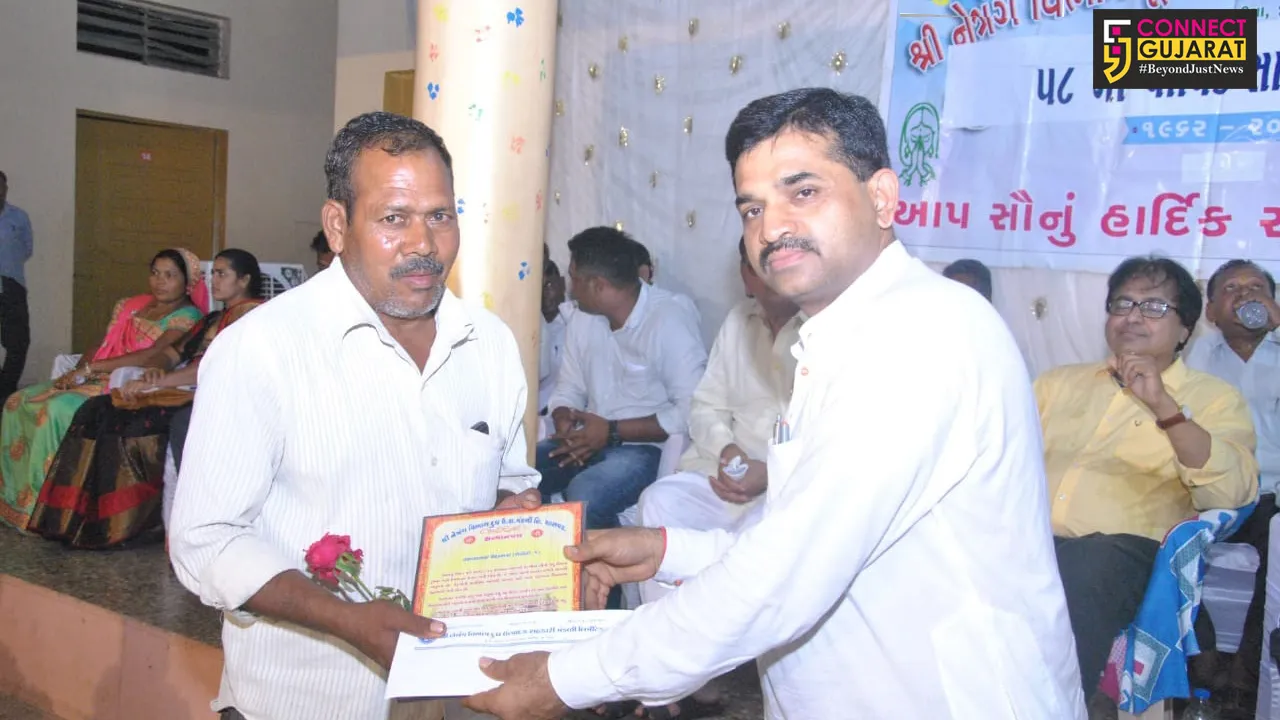 દૂધ ડેરી ચાસવડની ૫૮મી વાર્ષિક સાધારણ સભા નેત્રંગ સ્વામિનારાયણ મંદિર ખાતે યોજાઇ