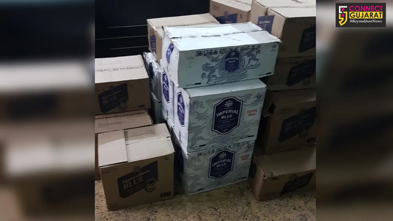 અંકલેશ્વર શહેર પોલીસે રૂપિયા ૧,૨૦,૦૦૦નો વિદેશી દારૂ સાથે બેની કરી અટકાયત