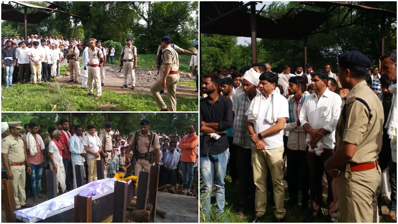 બાયડના લાંક ગામના યુવકનું CISF આસામ ખાતે ફરજ બજાવતા જવાન વીરગતિ : ગાર્ડ ઓફ ઓનર સાથે અંતિમ વિદાય