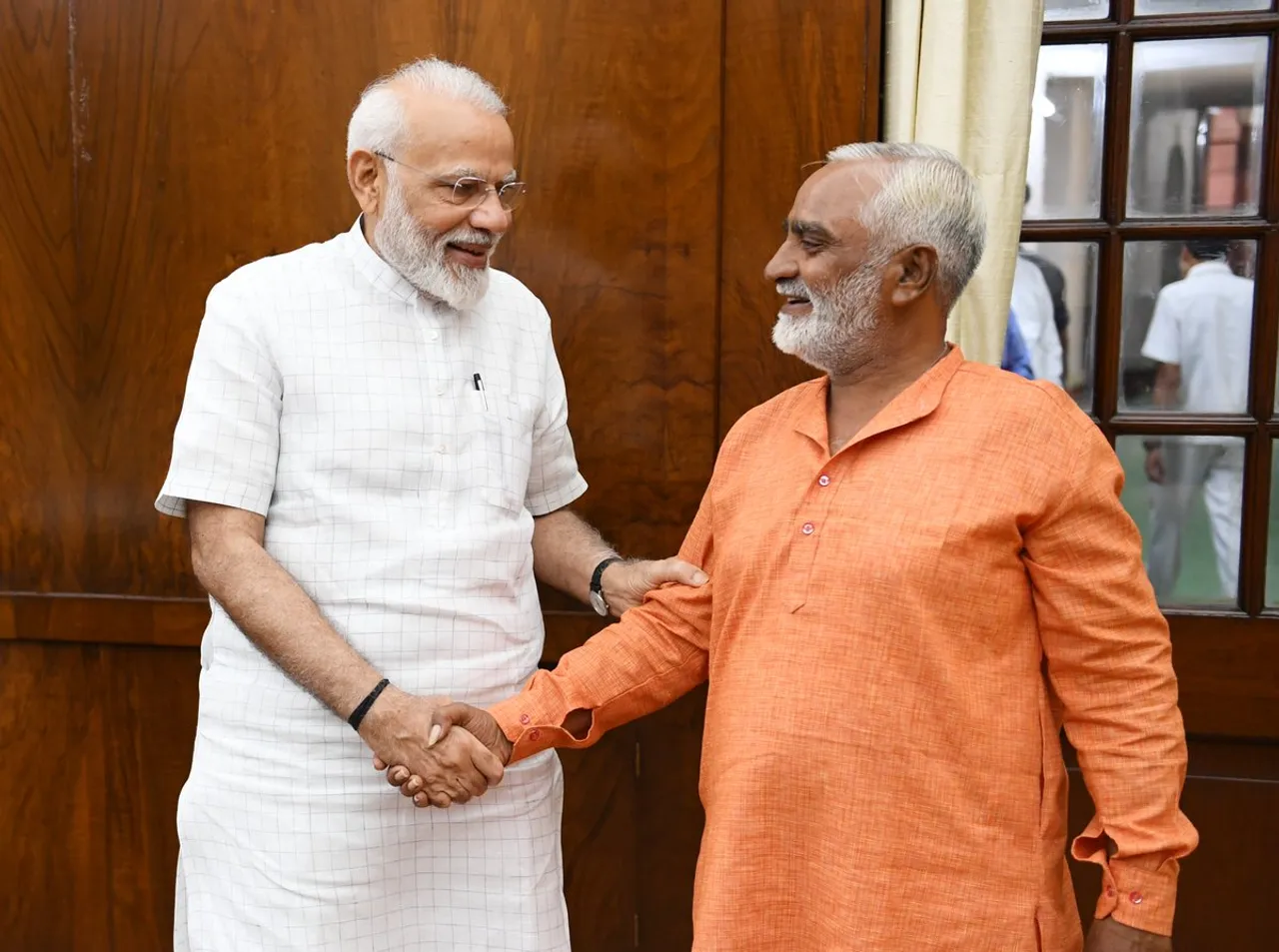 ખીમચંદ ચાંદરાણીએ પીએમ મોદી સાથે કરી મુલાકાત