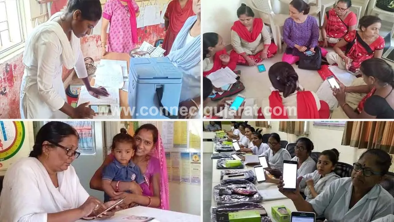ટેક્નોલોજીનો બખૂબી ઉપયોગ:Techo પ્લસ પ્રોજેકટથી આરોગ્ય કાર્યકર બહેનોએ રાખવાના રજીસ્ટર્સ ડિજિટલ થયા