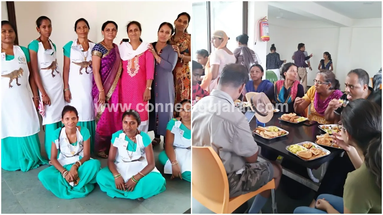 મહિસાગર : રૈયોલી-ડાયનાસોર મ્યુઝિયમ પાર્ક ખાતે રામનાથ ગ્રામ સખી સંઘ દ્વારા ચા-નાસ્તા, ભોજનની વ્યવસ્થા થકી મેળવી રોજગારી