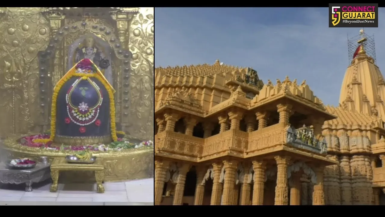 ઉતર ભારતમાં કરાઈ શ્રાવણ માસના પ્રથમ સોમવારની ઉજવણી, સોમનાથ ખાતે ઉમટયું ભક્તોનું ઘોડાપુર