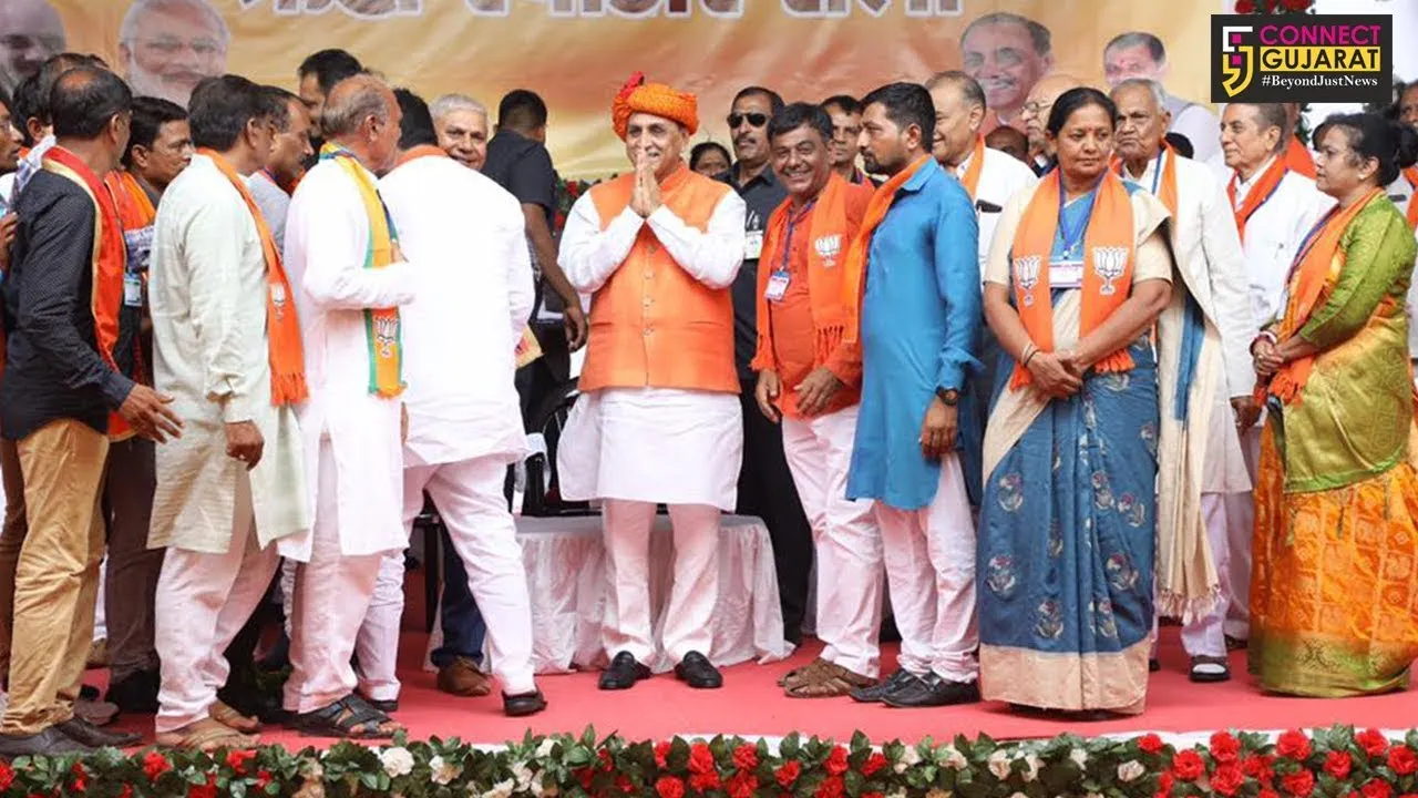 ગુજરાતના મુખ્યમંત્રી વિજય રૂપાણીએ જૂનાગઢની પ્રજાનો આભાર માની ઋણ સ્વિકાર કર્યું