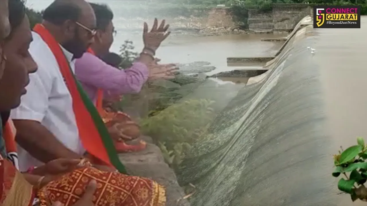 જૂનાગઢમાં ઉપરવાસમાં ભારે વરસાદ: આણંદપૂર ડેમ ઓવરફ્લો