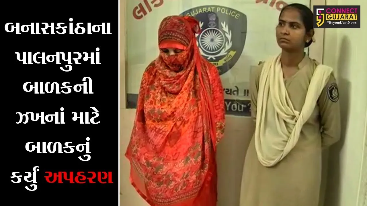 બનાસકાંઠાના પાલનપુરમાં બાળકની ઝખનાં માટે બાળકનું કર્યું અપહરણ