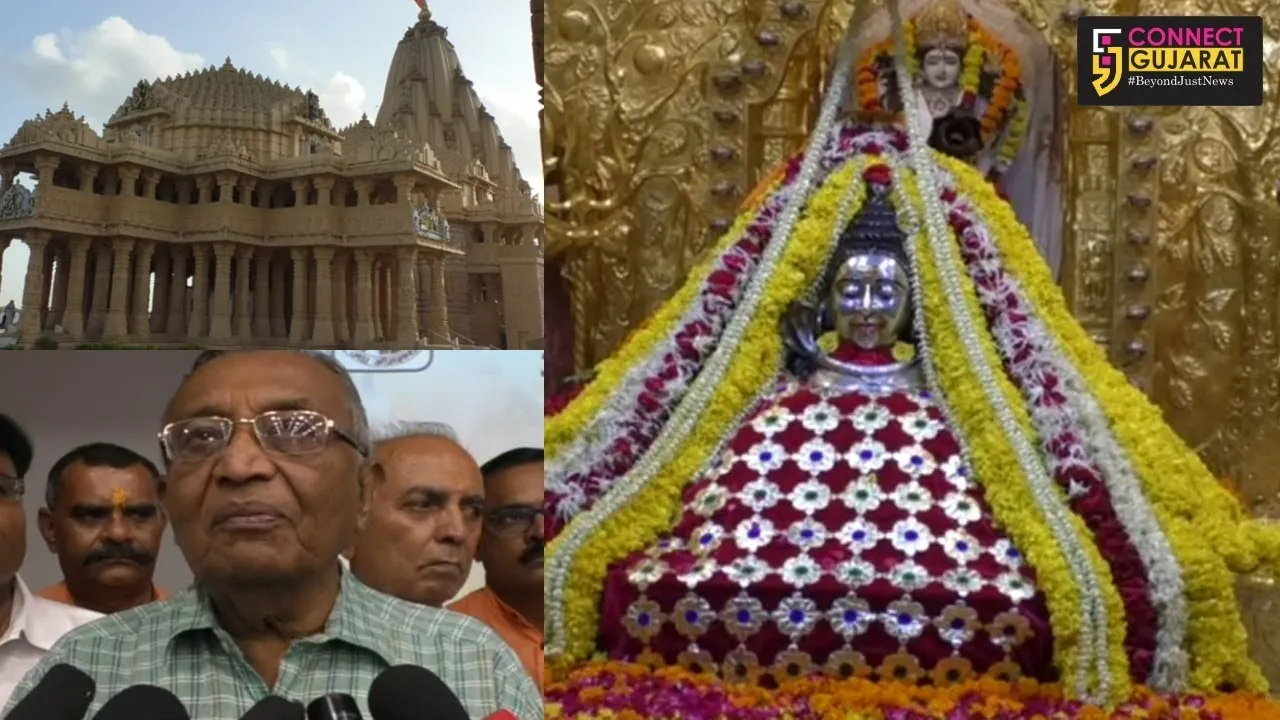 ફરી એક વાર સુવર્ણજડિત થશે સોમનાથ મહાદેવનુ મંદિર,1250થી વધુ કળશો સુવર્ણથી જડાશે