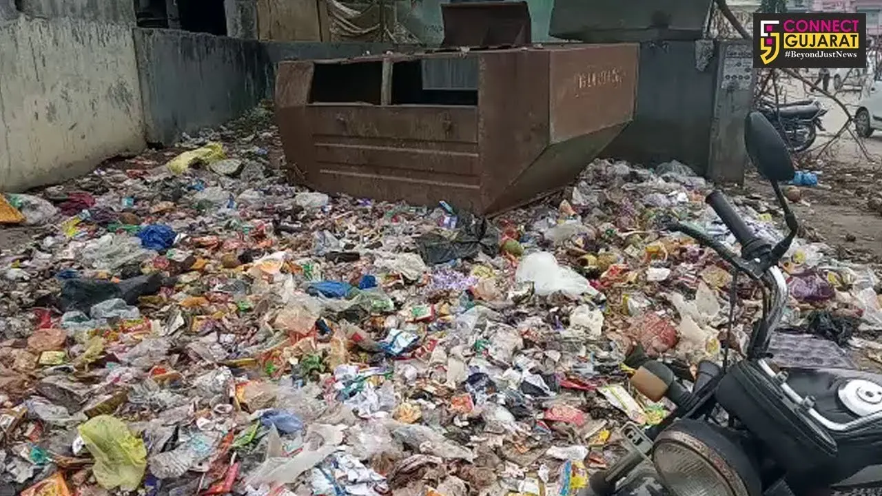 મહીસાગરના લુણાવાડા બસ સ્ટેશનમાં જ ગંદકીના ઢગ ખડકાતાં લોકોમાં રોષ