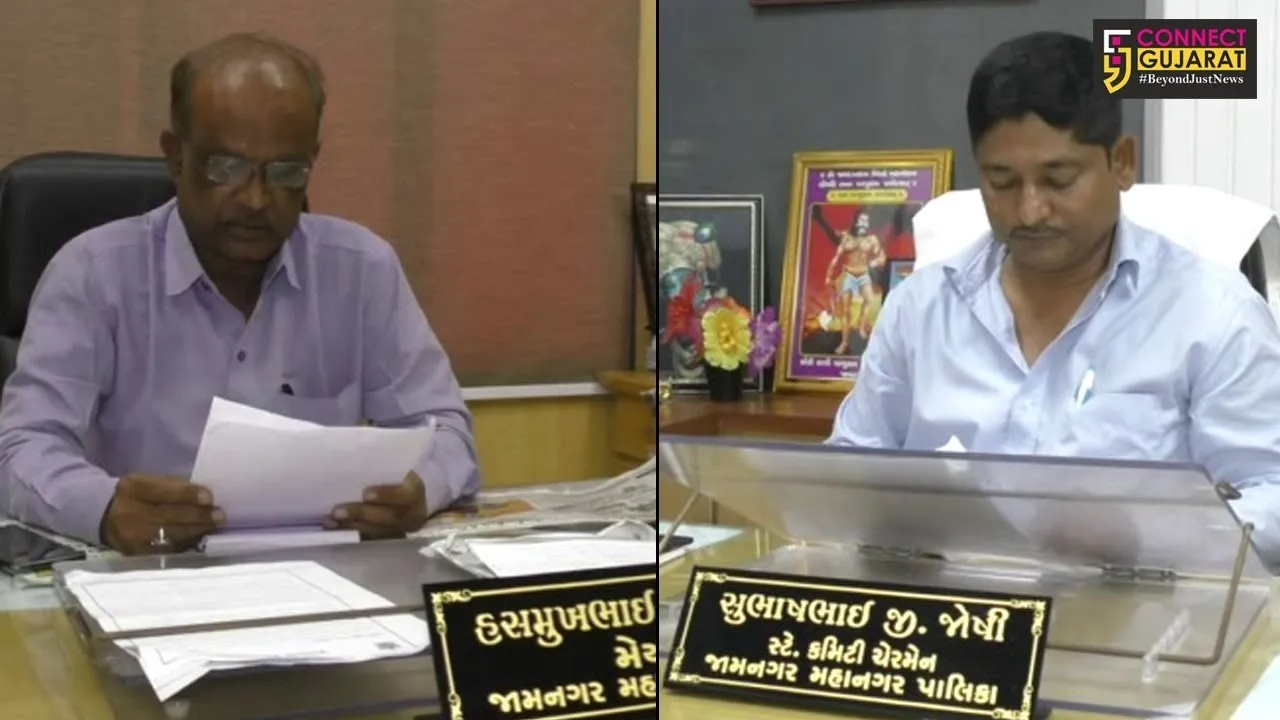 જામનગર: બજેટ-૨૦૧૯ને આવકારતા મહાનગર પાલિકાના પદાધિકારીઓ સહિત નગરજનો